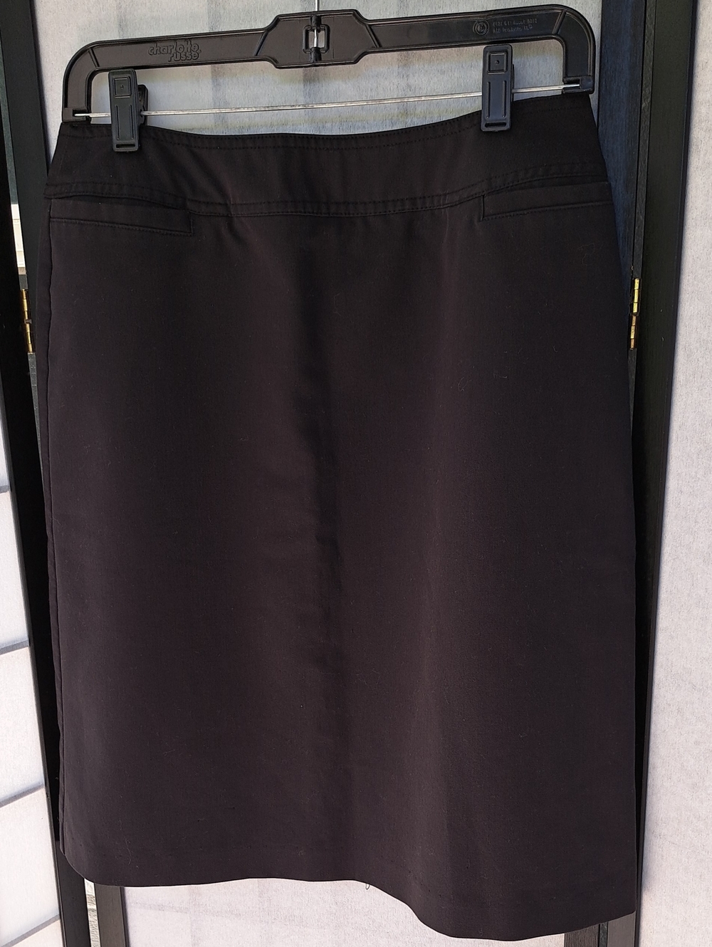 George Black Pencil Skirt Size 10